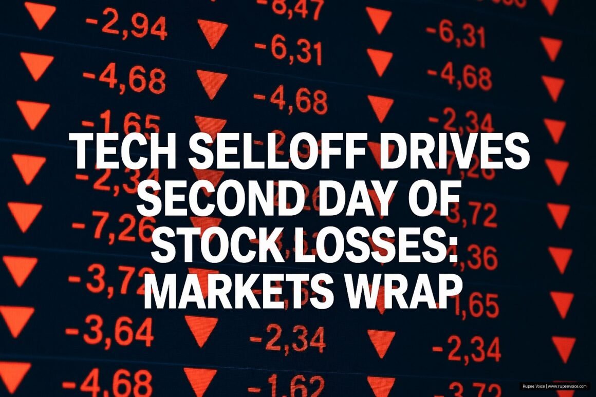 featured-19 Tech Selloff Drives Second Day of Stock Losses: Markets Wrap