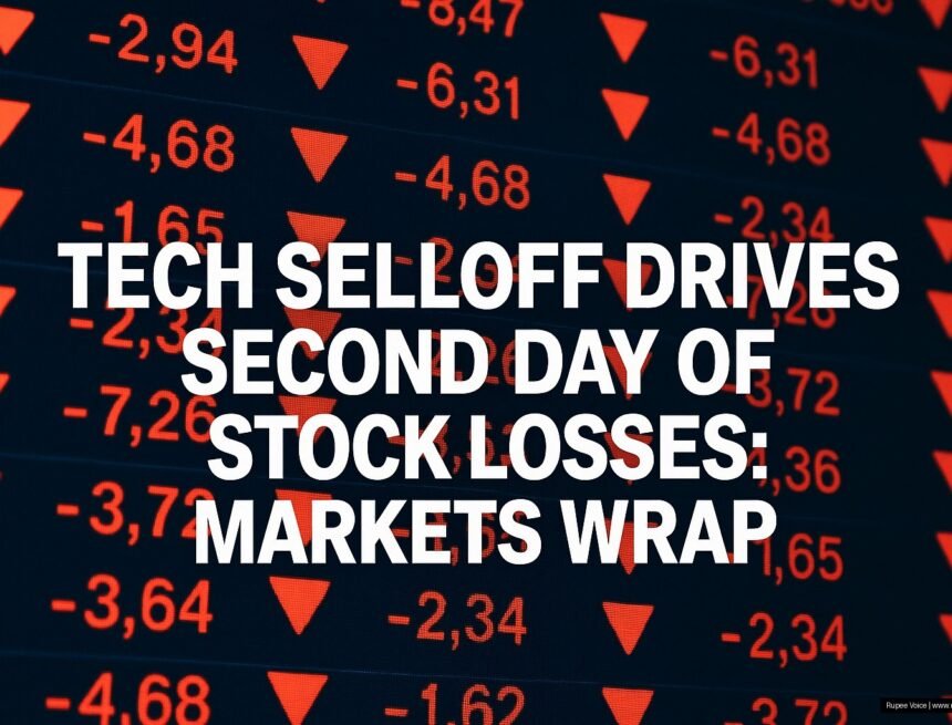 Tech Selloff Drives Second Day of Stock Losses: Markets Wrap