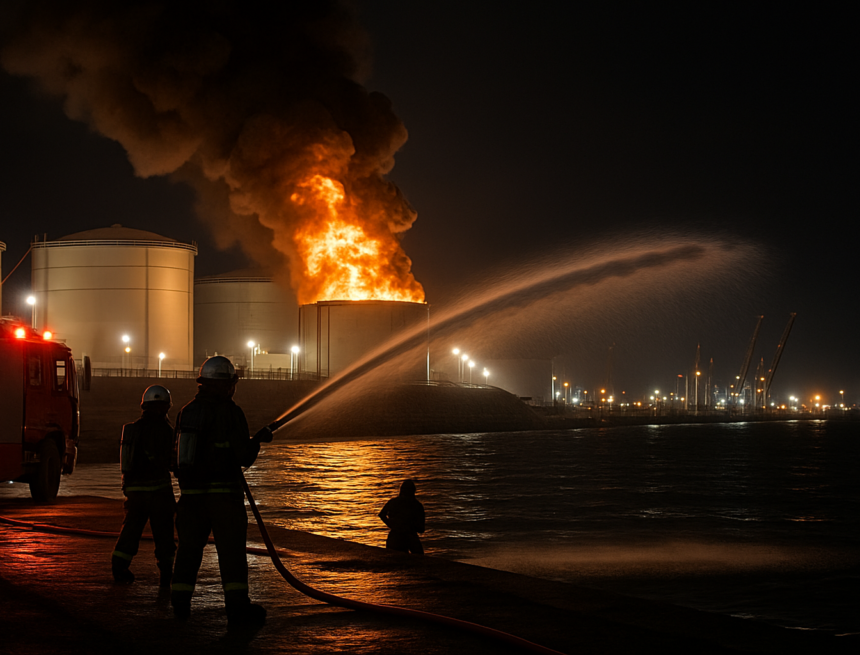 Fire at UAE oil hub as Iran vows retaliation for US attack on Kharg Island: Analysis